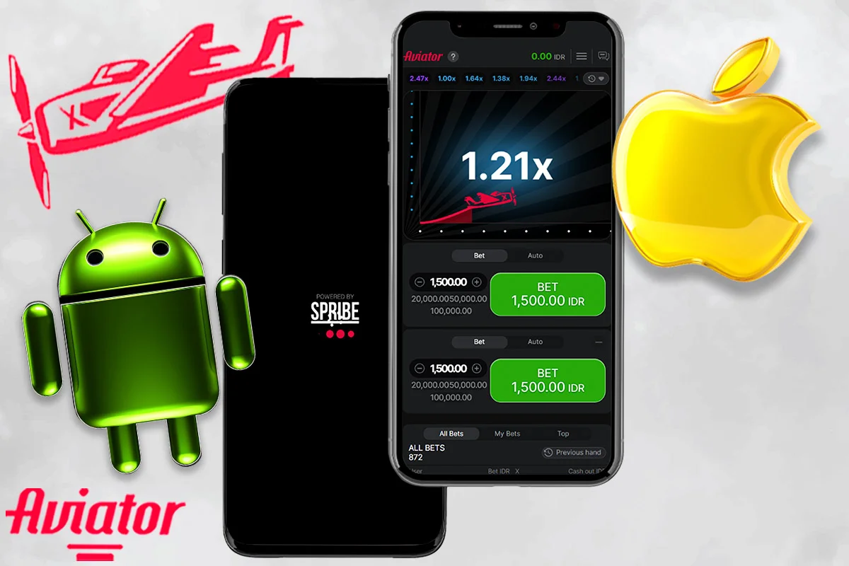 Aviator game in mobile apps