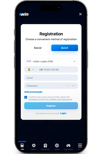 1win registration aviator