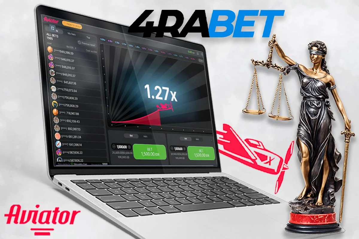 The legality of 4rabet Aviator in the India